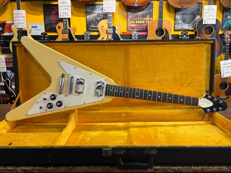 Greco FV-600 1978年製　Flying V custom Greco FV-600 Flying V White 1978 - Some Neck Guitars
