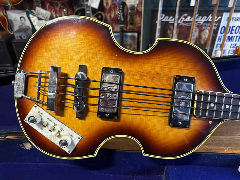 Greco Violin Bass Sunburst 1970's