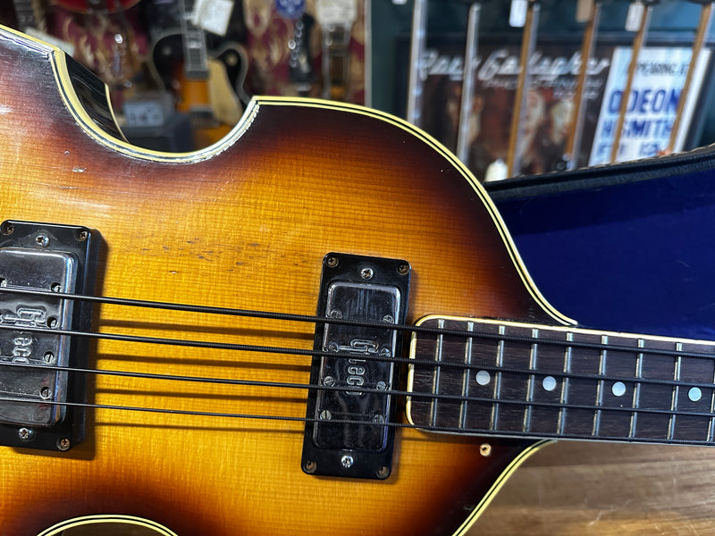 Greco Violin Bass Sunburst 1970's
