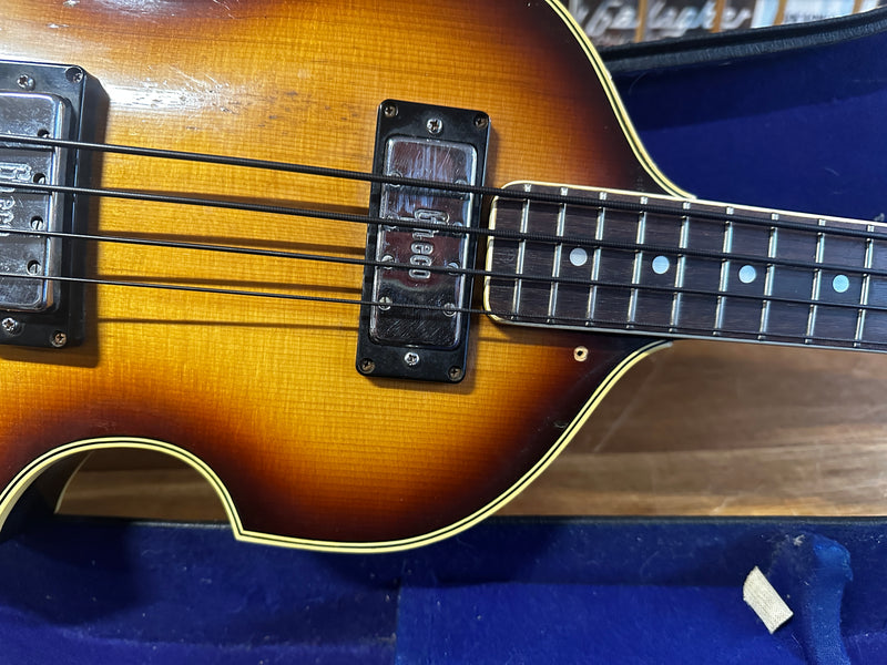 Greco Violin Bass Sunburst 1970's