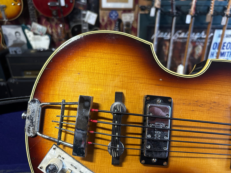 Greco Violin Bass Sunburst 1970's