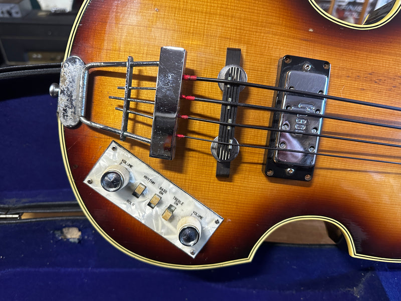 Greco Violin Bass Sunburst 1970's
