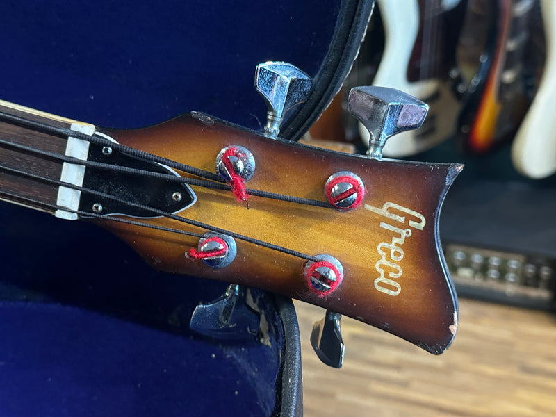 Greco Violin Bass Sunburst 1970's