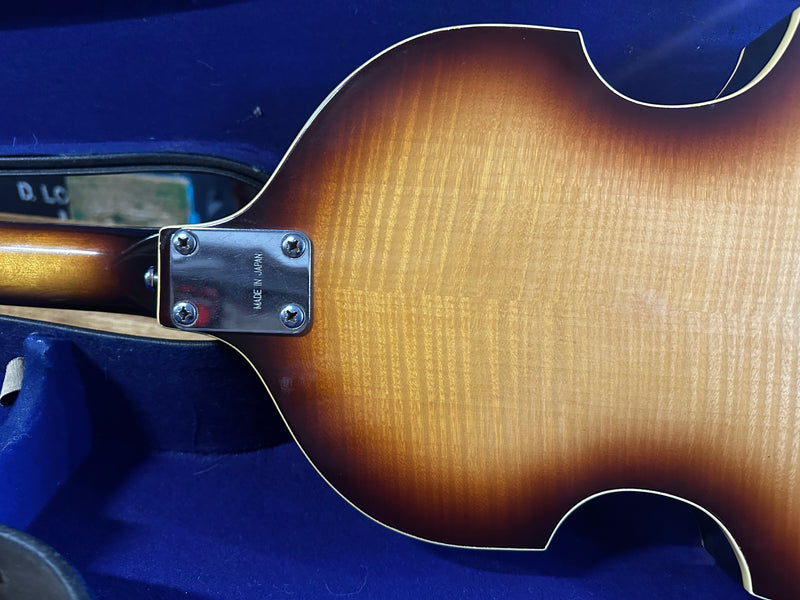Greco Violin Bass Sunburst 1970's