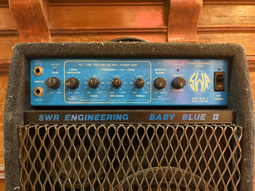 SWR Baby Blue II Bass Combo 1990's - Some Neck Guitars