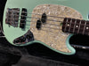 Fender American Performer Mustang Bass Satin Surf Green 2018