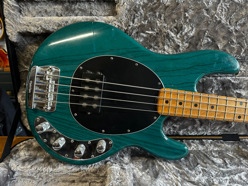 Ernie Ball Music Man StingRay 3 EQ H Translucent Teal 1999