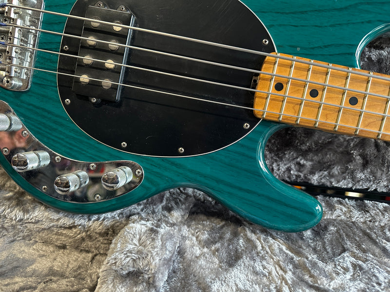 Ernie Ball Music Man StingRay 3 EQ H Translucent Teal 1999