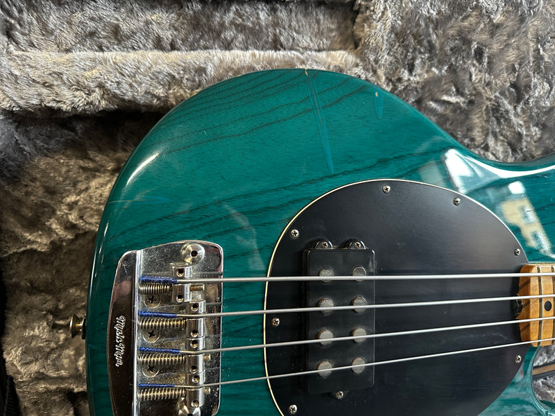 Ernie Ball Music Man StingRay 3 EQ H Translucent Teal 1999
