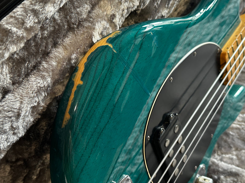 Ernie Ball Music Man StingRay 3 EQ H Translucent Teal 1999
