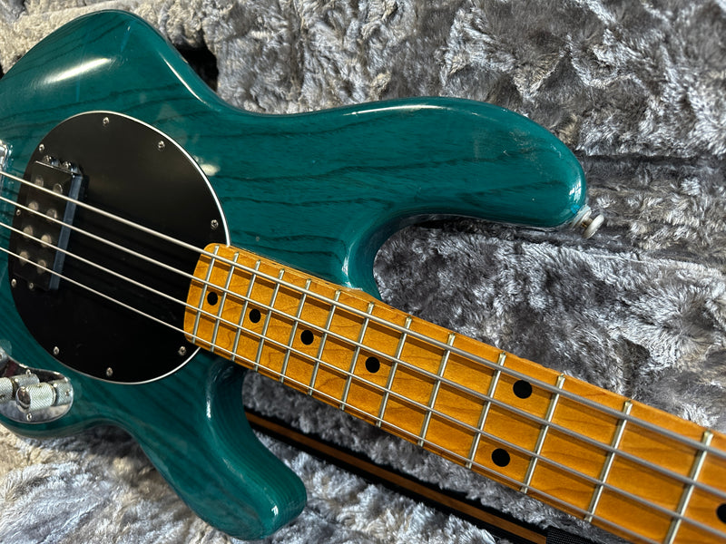 Ernie Ball Music Man StingRay 3 EQ H Translucent Teal 1999
