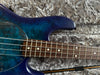 Sterling by Music Man Stingray Ray34 Poplar Burl Neptune Blue Satin