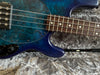 Sterling by Music Man Stingray Ray34 Poplar Burl Neptune Blue Satin
