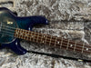 Sterling by Music Man Stingray Ray34 Poplar Burl Neptune Blue Satin