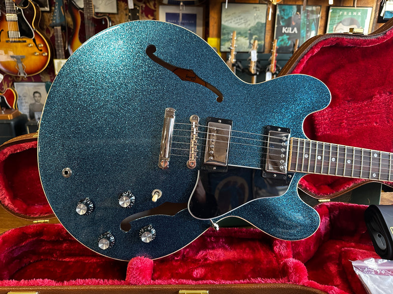 Gibson Exclusives Mod Collection ES-335 Cyan Sparkle Gloss 2022