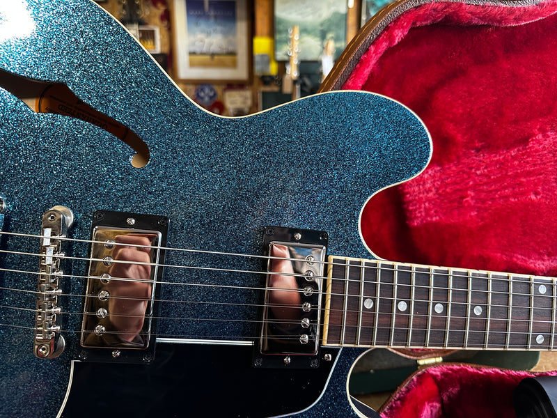 Gibson Exclusives Mod Collection ES-335 Cyan Sparkle Gloss 2022