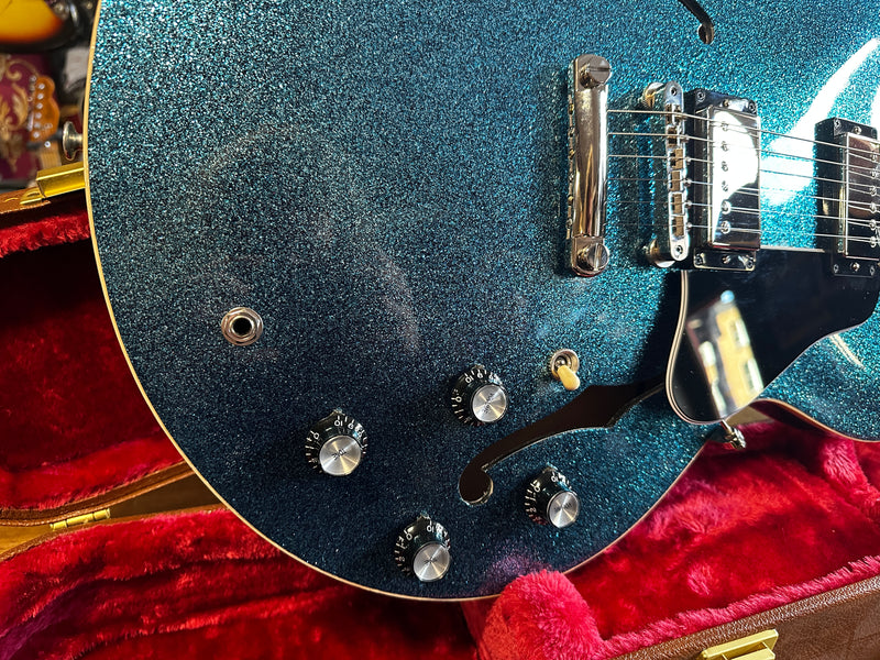 Gibson Exclusives Mod Collection ES-335 Cyan Sparkle Gloss 2022