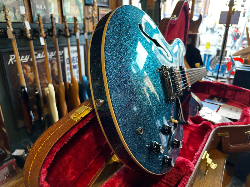 Gibson Exclusives Mod Collection ES-335 Cyan Sparkle Gloss 2022