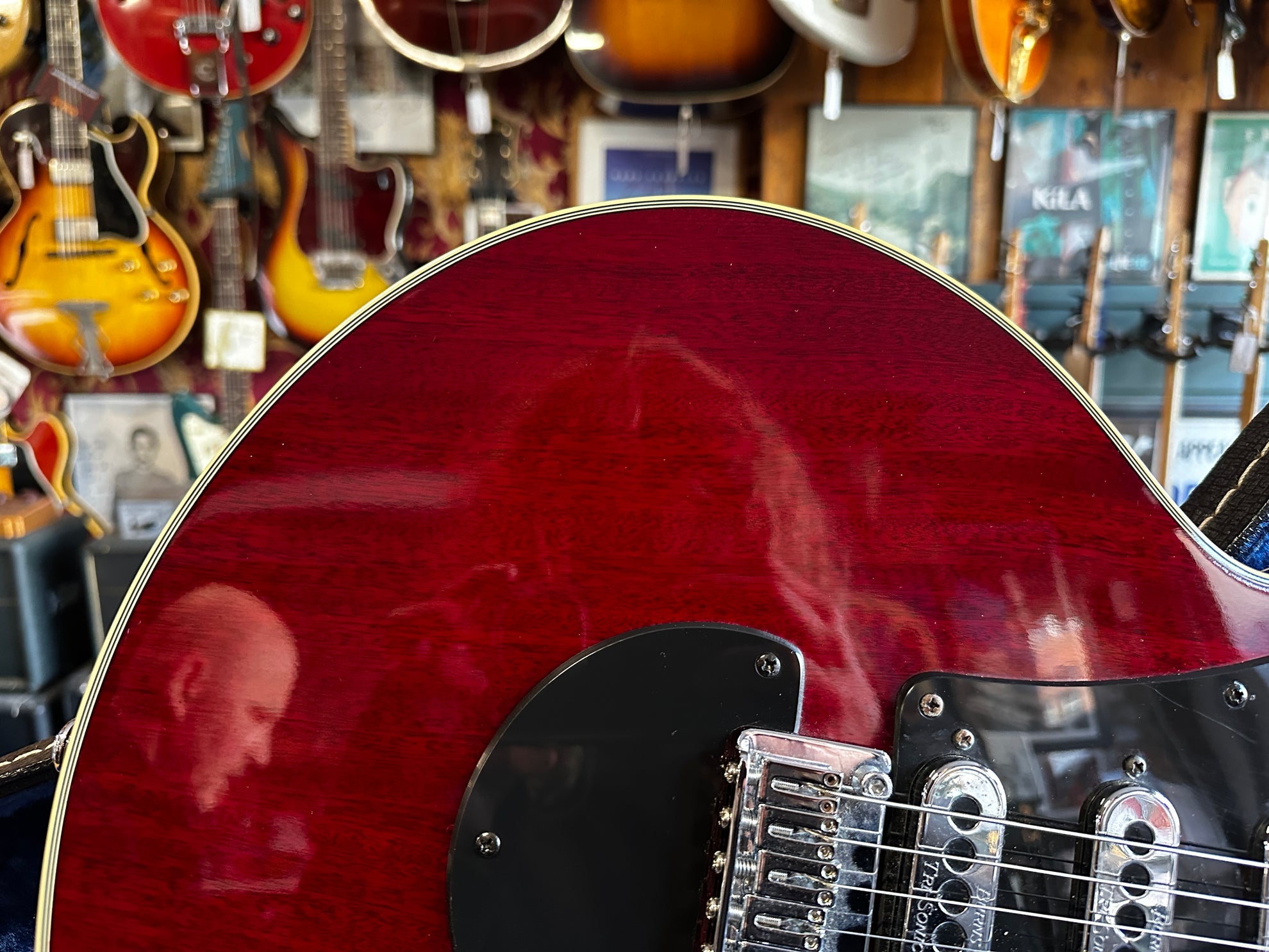 Brian May Guitars BHM Signature Red Special 2006 - Some Neck