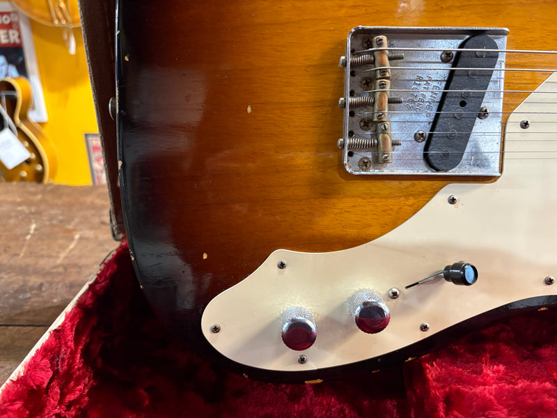 Fender Custom Shop '50s Thinline Telecaster Relic Rosewood Neck Limited Edition Sunburst 2016