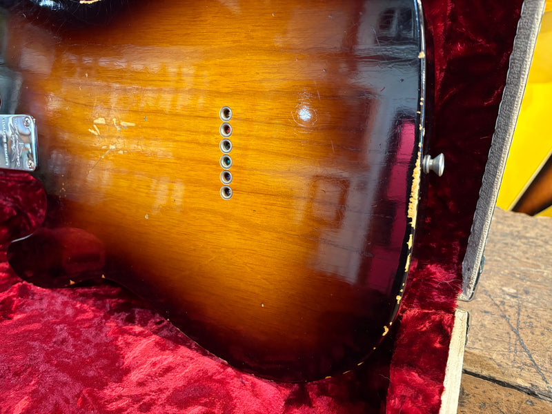 Fender Custom Shop '50s Thinline Telecaster Relic Rosewood Neck Limited Edition Sunburst 2016