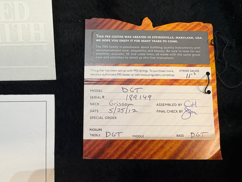PRS DGT Standard Powder Blue 2012