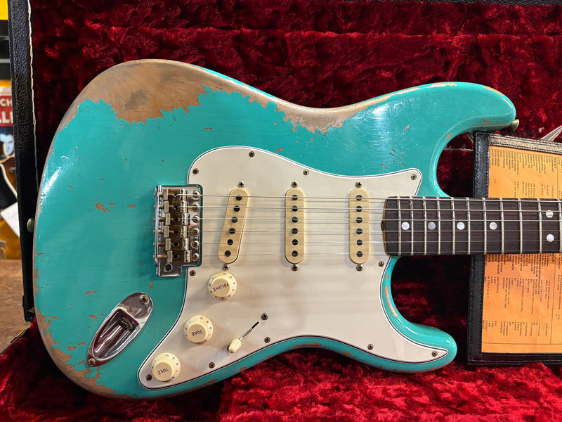 Fender Custom Shop '67 Stratocaster Heavy Relic Sea Foam Green 2022