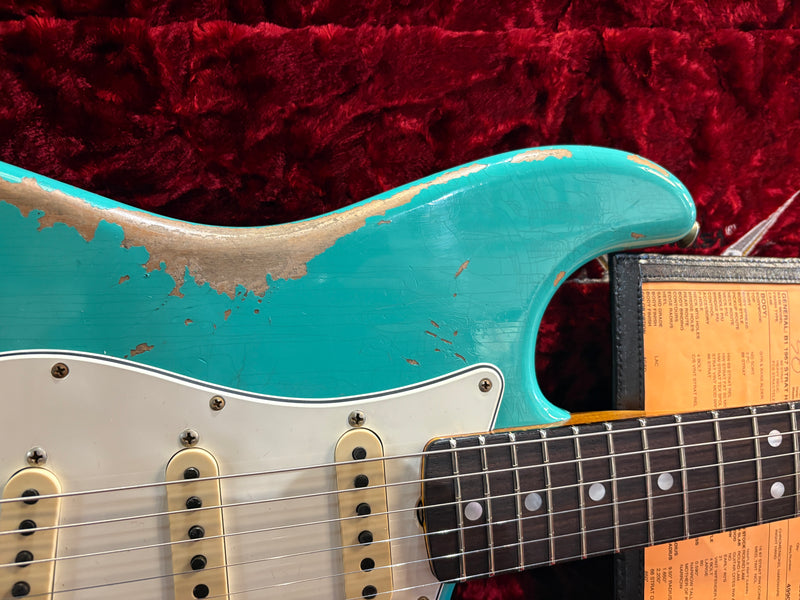 Fender Custom Shop '67 Stratocaster Heavy Relic Sea Foam Green 2022