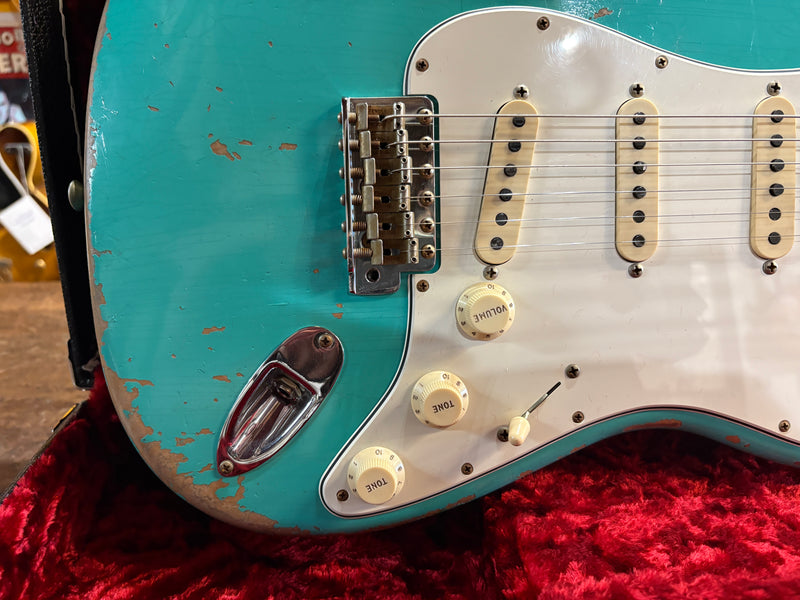 Fender Custom Shop '67 Stratocaster Heavy Relic Sea Foam Green 2022