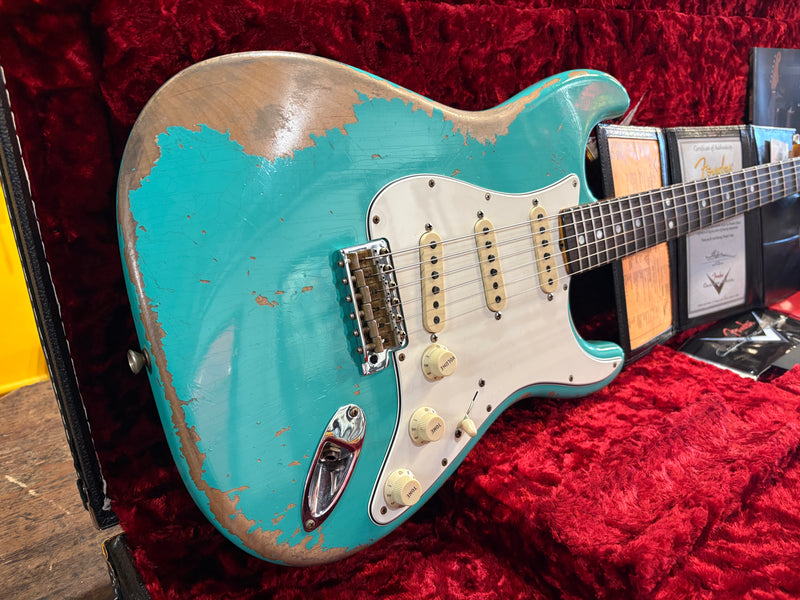 Fender Custom Shop '67 Stratocaster Heavy Relic Sea Foam Green 2022