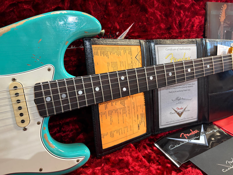Fender Custom Shop '67 Stratocaster Heavy Relic Sea Foam Green 2022