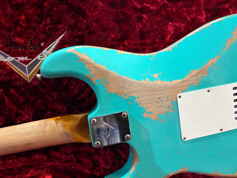 Fender Custom Shop '67 Stratocaster Heavy Relic Sea Foam Green 2022