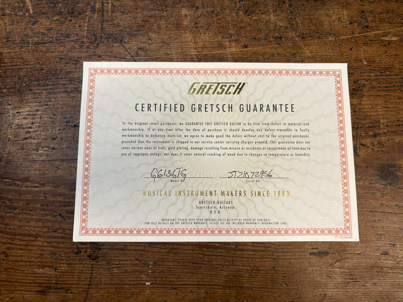 Gretsch G6136TG Players Edition Falcon Midnight Sapphire 2021