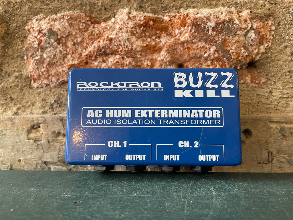 Rocktron Buzz Kill AC Hum Exterminator Audio Isolation Transformer ...