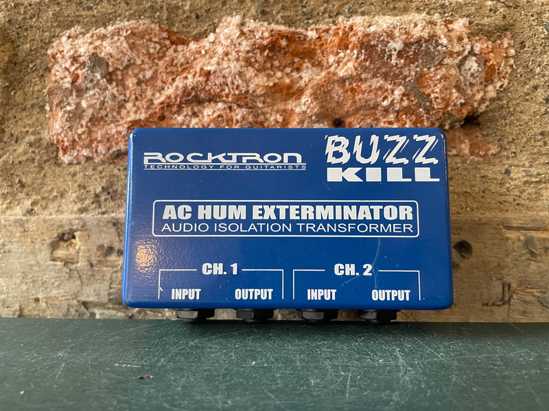 Rocktron Buzz Kill AC Hum Exterminator Audio Isolation Transformer