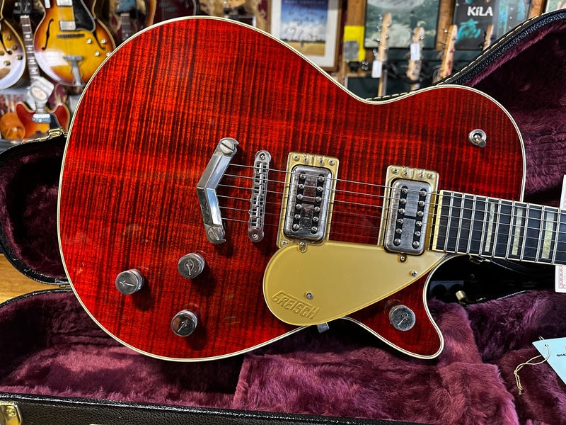 Gretsch G228FM Player's Edition Flamed Maple Crimson Stain 2018