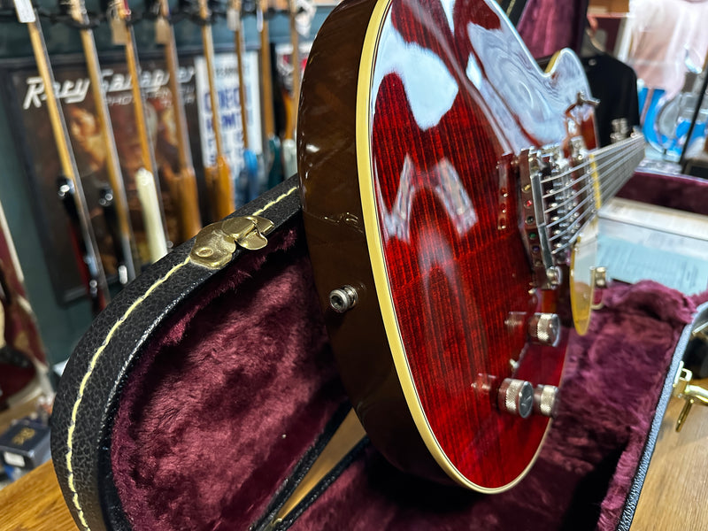 Gretsch G228FM Player's Edition Flamed Maple Crimson Stain 2018