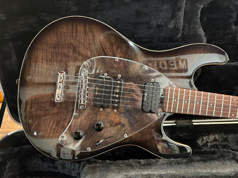 Ernie Ball Music Man Steve Morse Signature Y2D HT Black Burst 2016