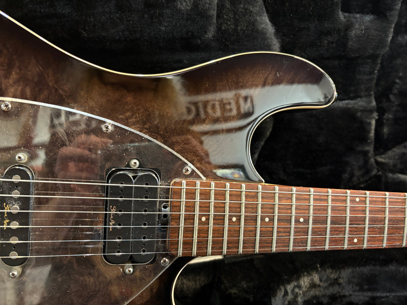 Ernie Ball Music Man Steve Morse Signature Y2D HT Black Burst 2016
