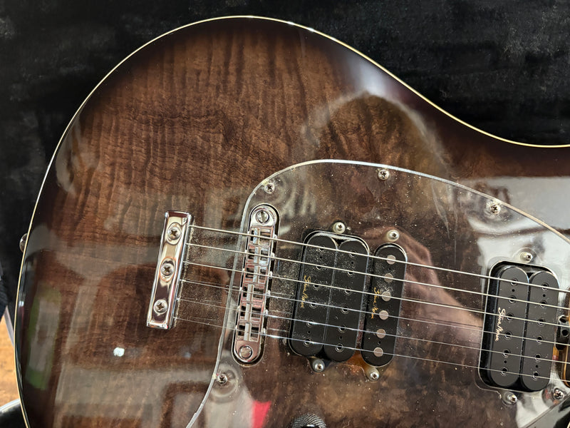 Ernie Ball Music Man Steve Morse Signature Y2D HT Black Burst 2016