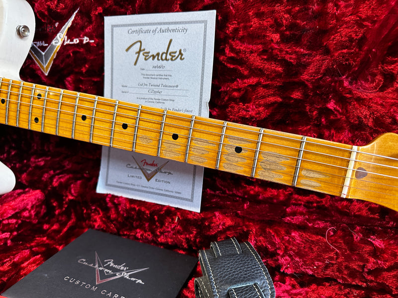 Fender Custom Shop Limited Edition Journeyman Twisted Telecaster Relic Aged White Blonde 2017