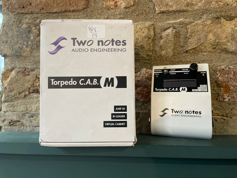 Two Notes Torpedo C.A.B. M Speaker Simulator