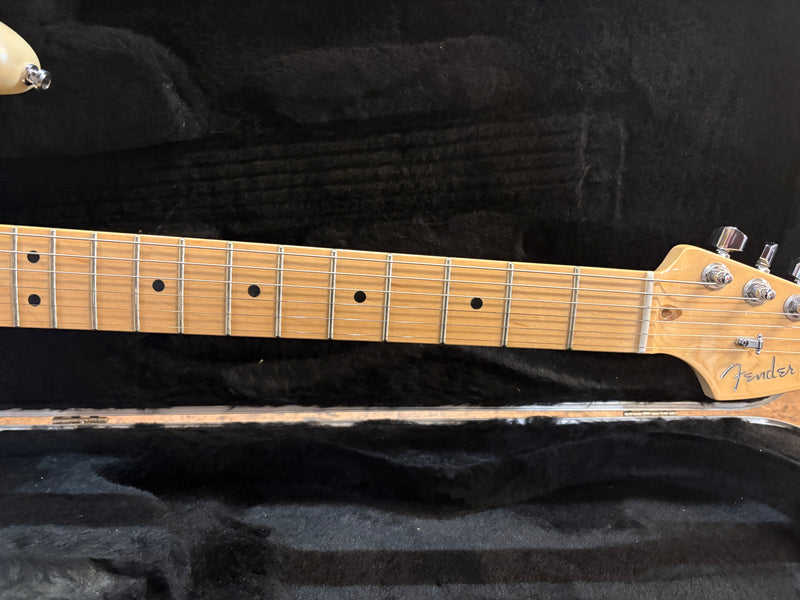 Fender American Deluxe Stratocaster Olympic Pearl 2012