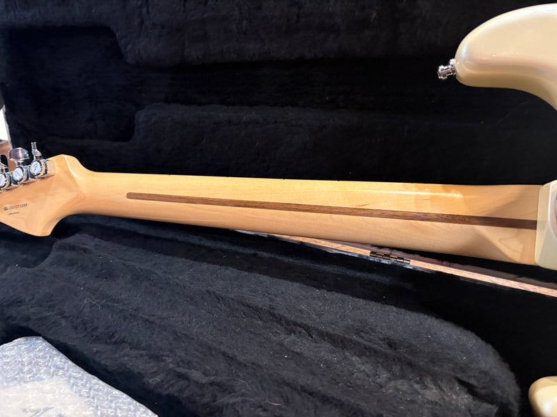 Fender American Deluxe Stratocaster Olympic Pearl 2012