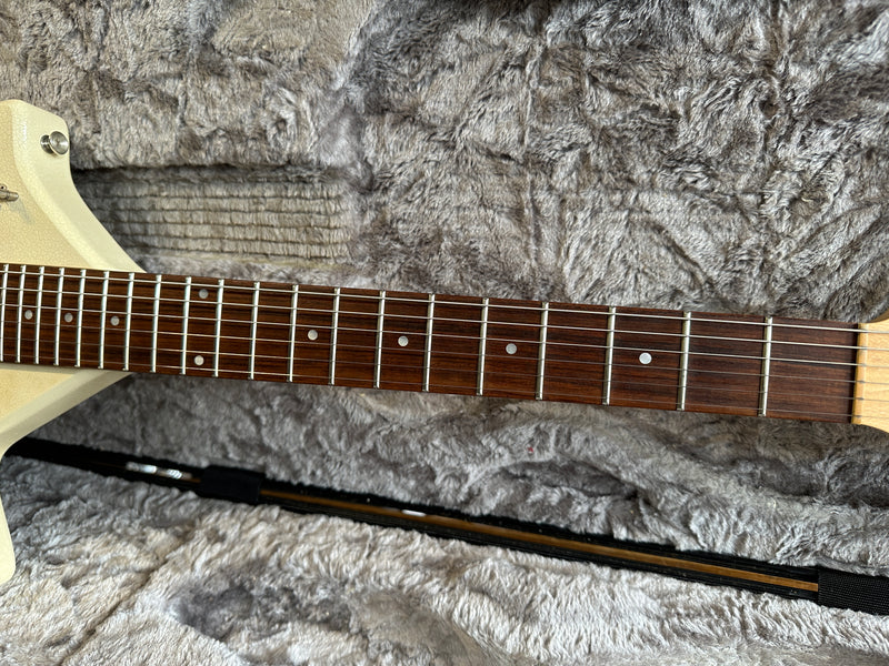 Jerry Jones Master Electric Sitar White Gator Crackle 2003