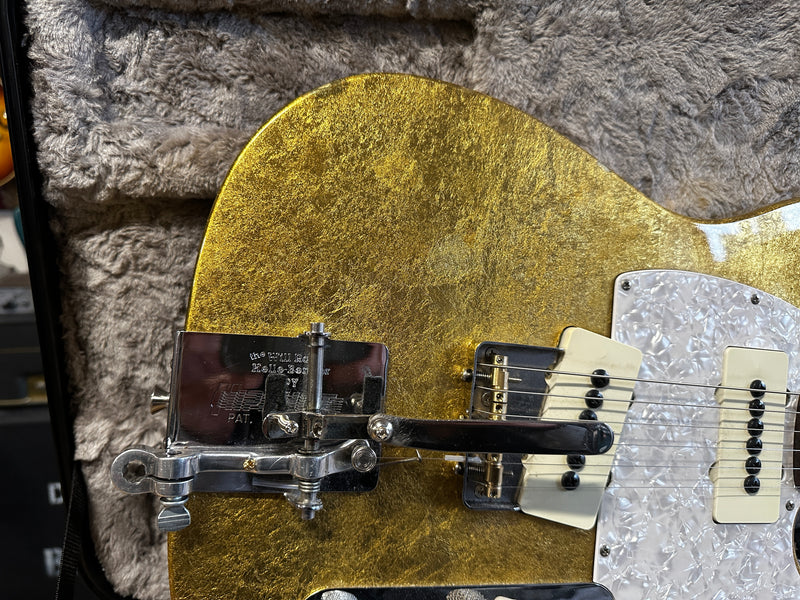 Fender Hellecasters Limited Edition Will Ray Jazz-a-Caster Gold Foil Leaf 1997