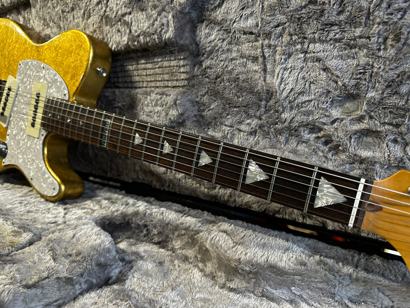 Fender Hellecasters Limited Edition Will Ray Jazz-a-Caster Gold Foil Leaf 1997