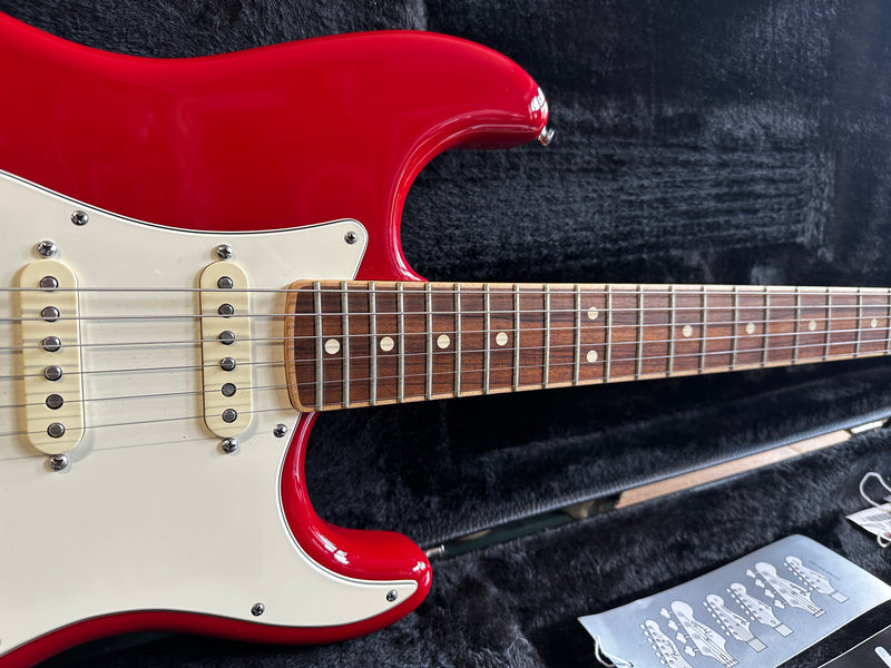 Fender Limited Edition American Standard Stratocaster Channel Bound Dakota Red 2014