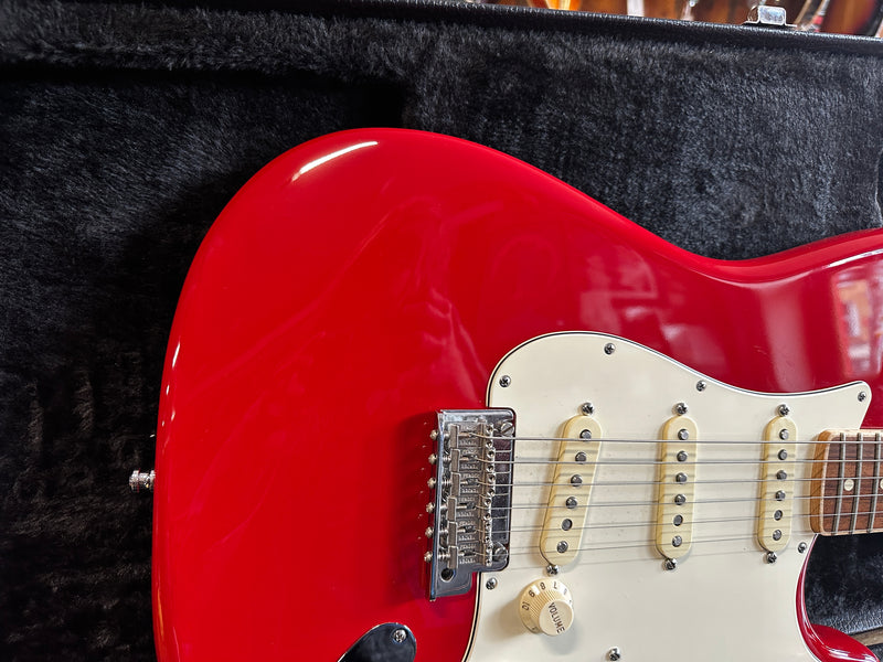 Fender Limited Edition American Standard Stratocaster Channel Bound Dakota Red 2014