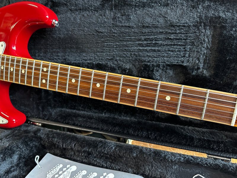 Fender Limited Edition American Standard Stratocaster Channel Bound Dakota Red 2014